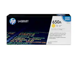 HP - 650A Yellow Original LaserJet Toner Cartridge, ~15,000 pages, CE272A