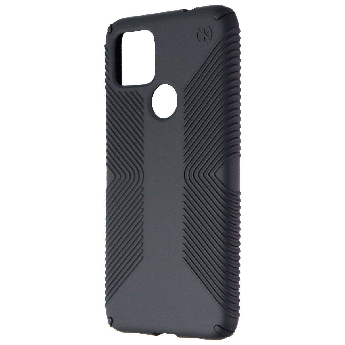 Front. Speck - Speck Products Presidio Exotech with Grips Google Pixel 4a (5G) UW Case, Black - Black.