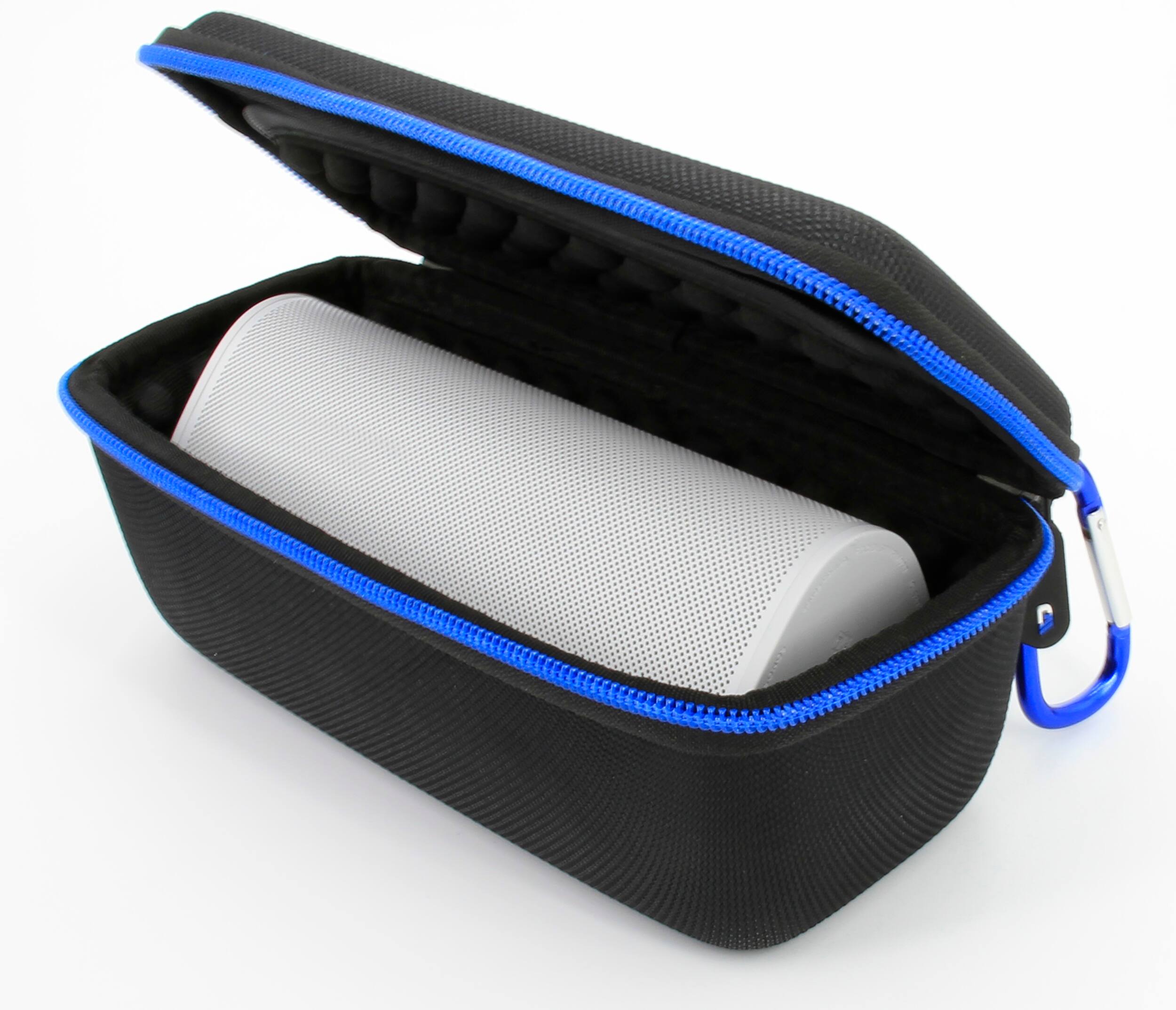 Left. CASEMATIX - Portable Bluetooth Speaker Case Fits Sonos Roam and Charge Cable.