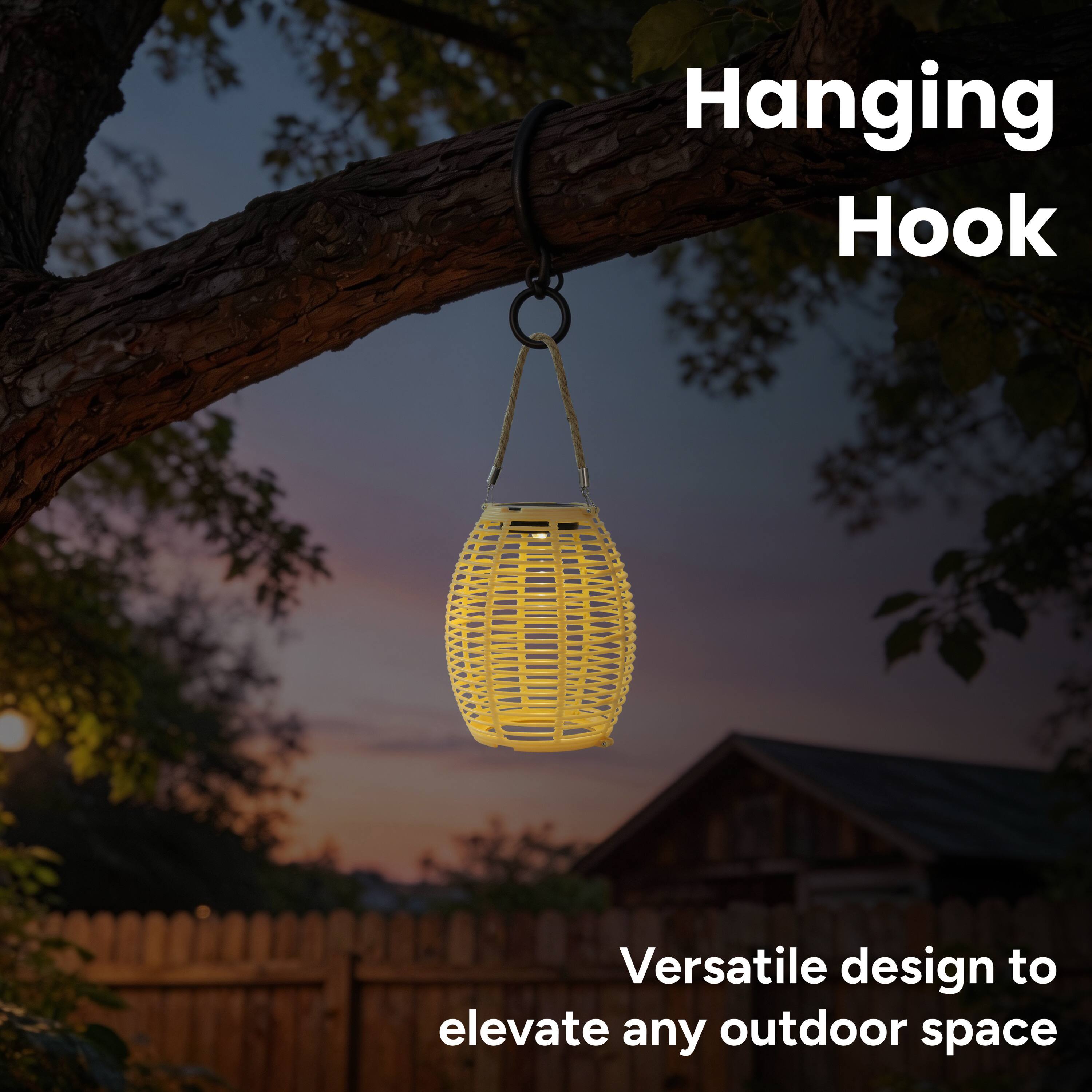 Hanging Hook

Versatile design to elevate any outdoor space