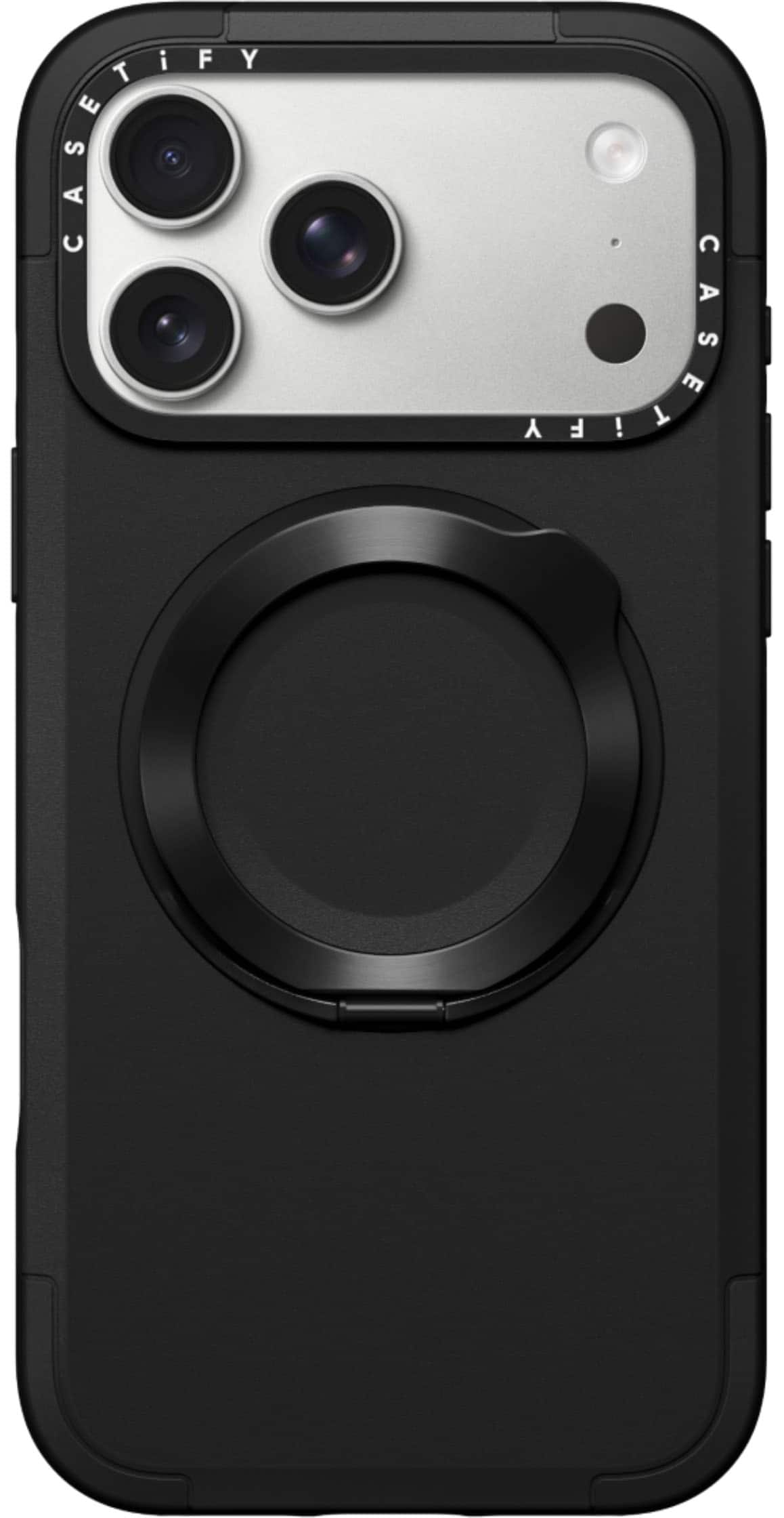 Force Ring Stand Case by CASETiFY for iPhone 17 Pro Max - Black
