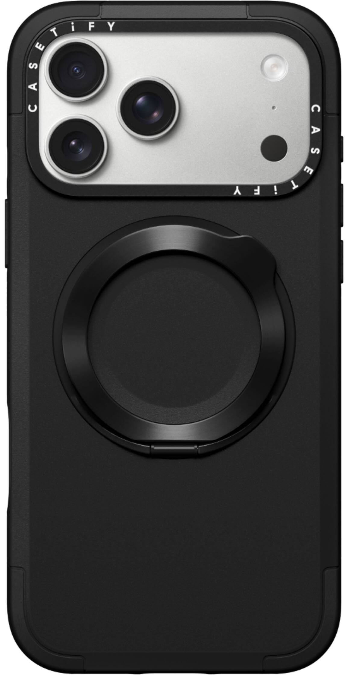 Force Ring Stand Case by CASETiFY for iPhone 17 Pro Max - Black
