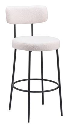 Hivvago - Blanca Barstool (Set of 2) - Ivory