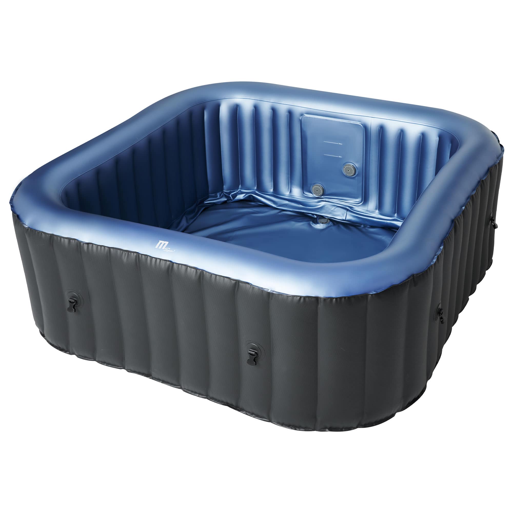 MSpa - Square Inflatable Bubble Massage Spa, 4 to 6 Person Outdoor Hot Tub, Tekapo - Individual price history on PriceWatchPro