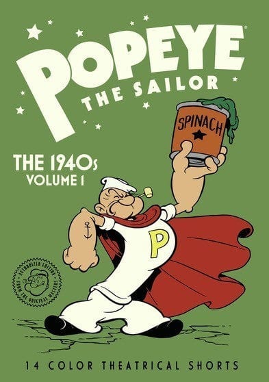 Popeye The Sailor: The 1940s Volume 1   - BluRay