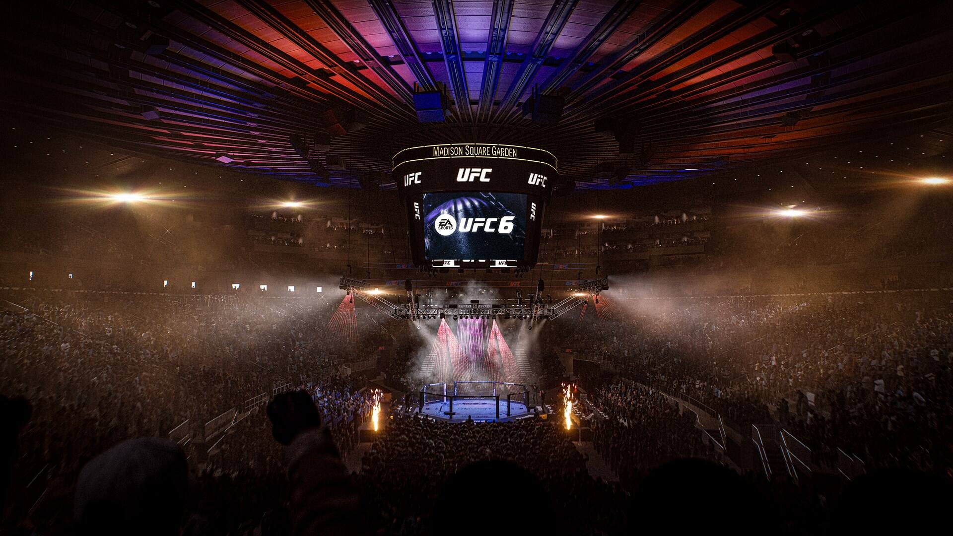 MADISON SQUARE GARDEN UFC UFC UFC UFC UFC EA UFC 6