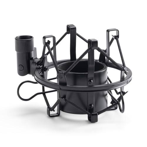 Angle. On Stage Stands - On-Stage MY410 Shock Mount for Studio Mics (42–48 mm) (Elastic Suspension Mount for Large-Diaphragm Condenser - Black.