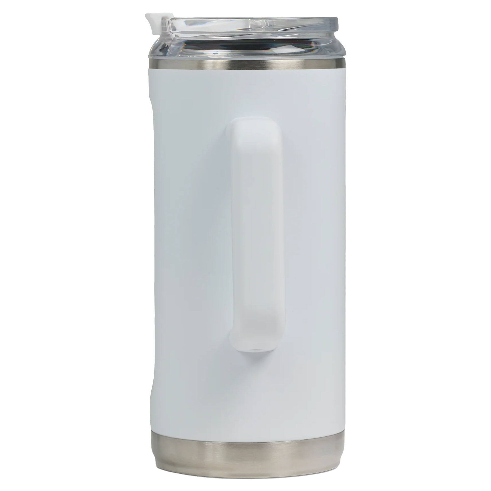 Alt View 4. Igloo - IGLOO 1L Stainless Steel Beer Mug, White - White.