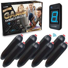 Digital Energy - Wireless Handheld Buzzer Game System Console 8 Pack