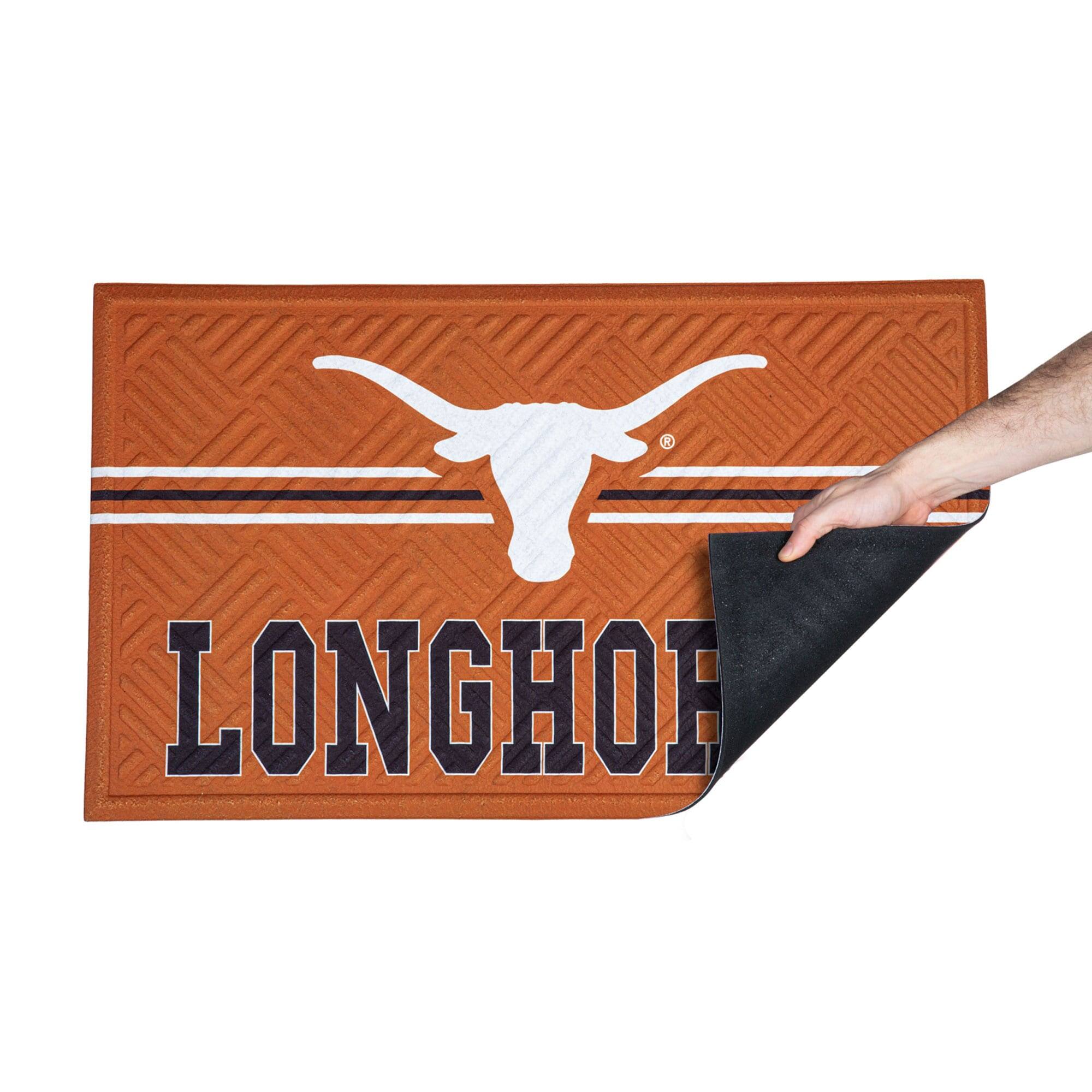 Alt View 1. Evergreen Enterprises - Texas Longhorns Embossed Door Mat - Multicolor.