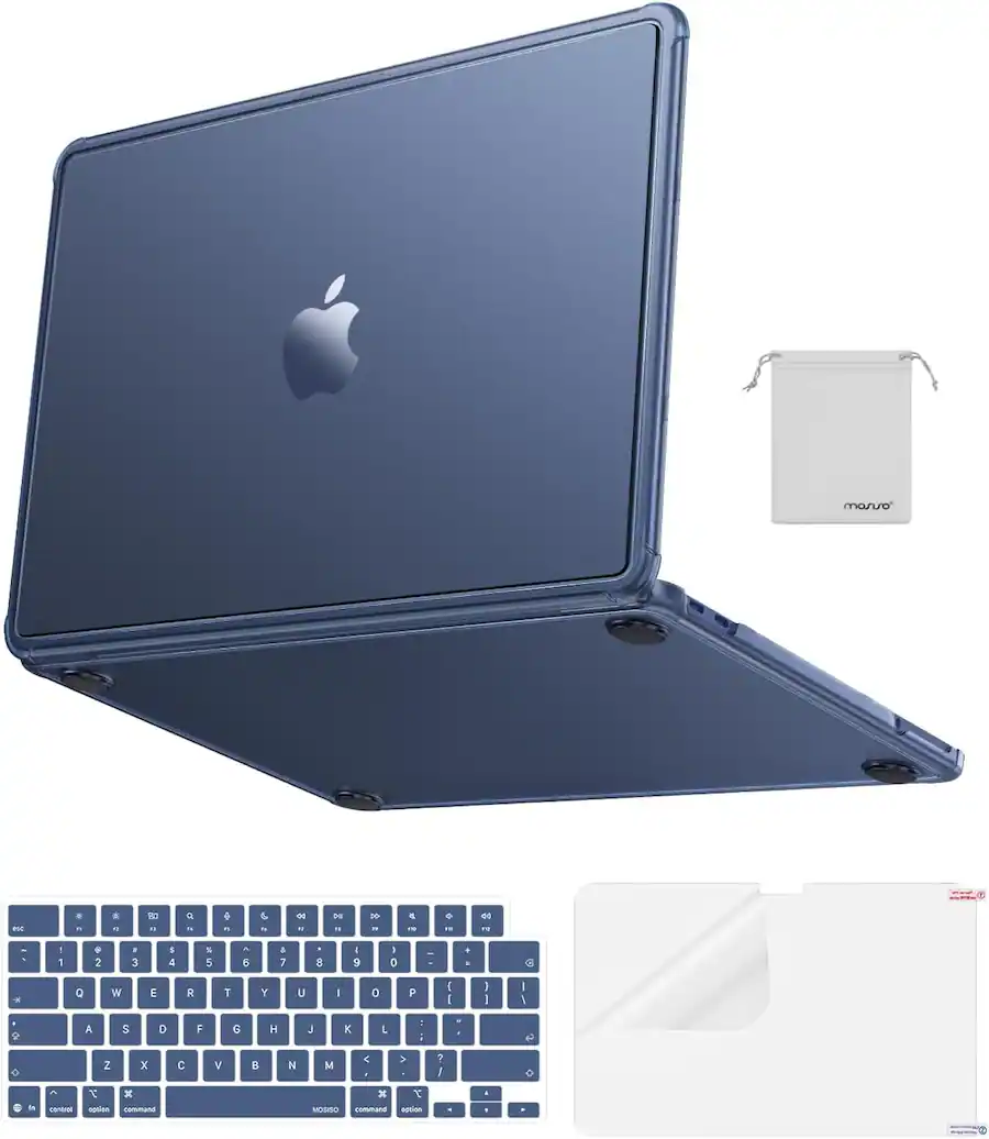 mosiso Cover for MacBook Neo 13 inch A3404 A18 Pro 2026,4in1 Kit ...