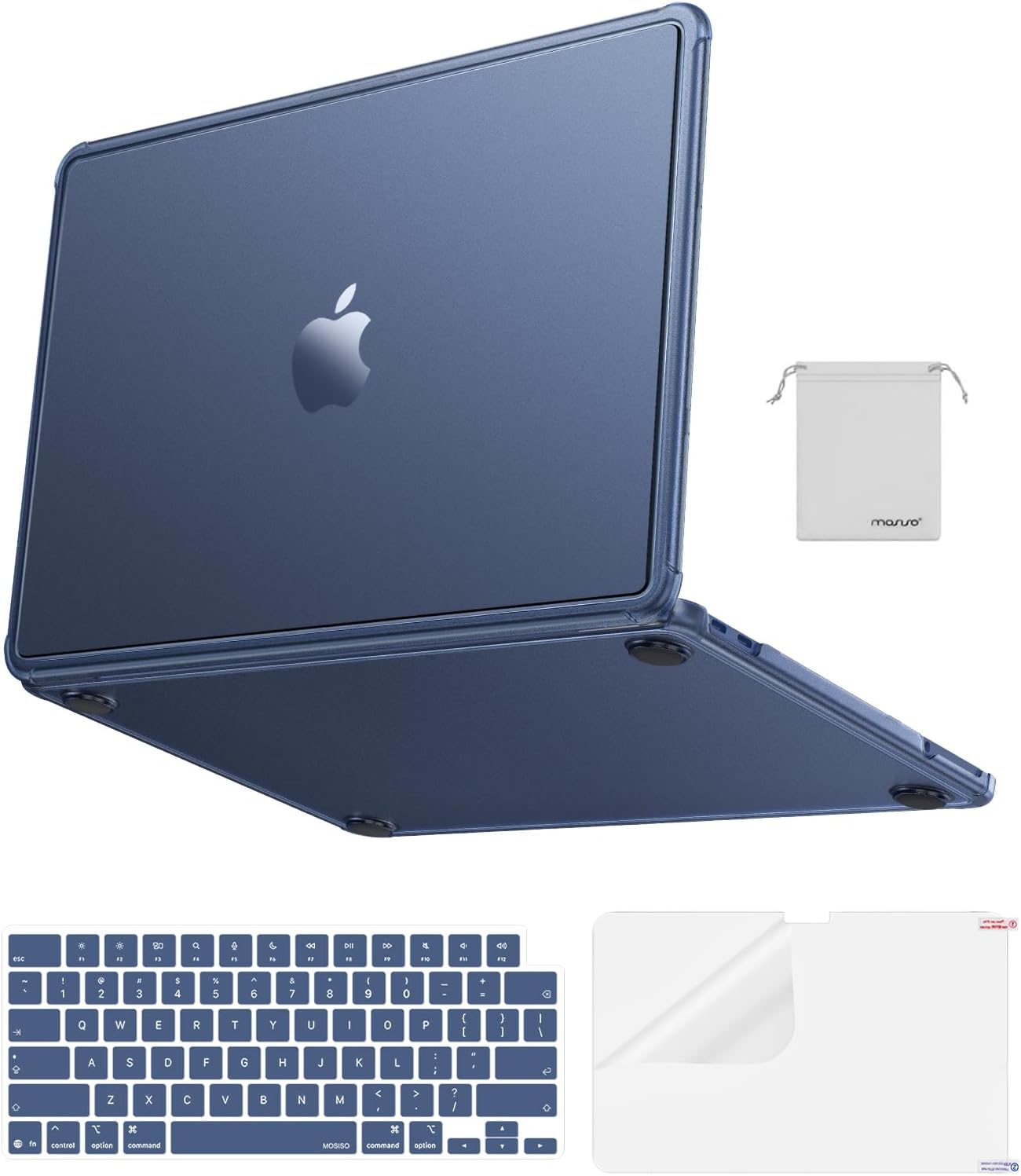 mosiso Cover for MacBook Neo 13 inch A3404 A18 Pro 2026,4in1 Kit ...