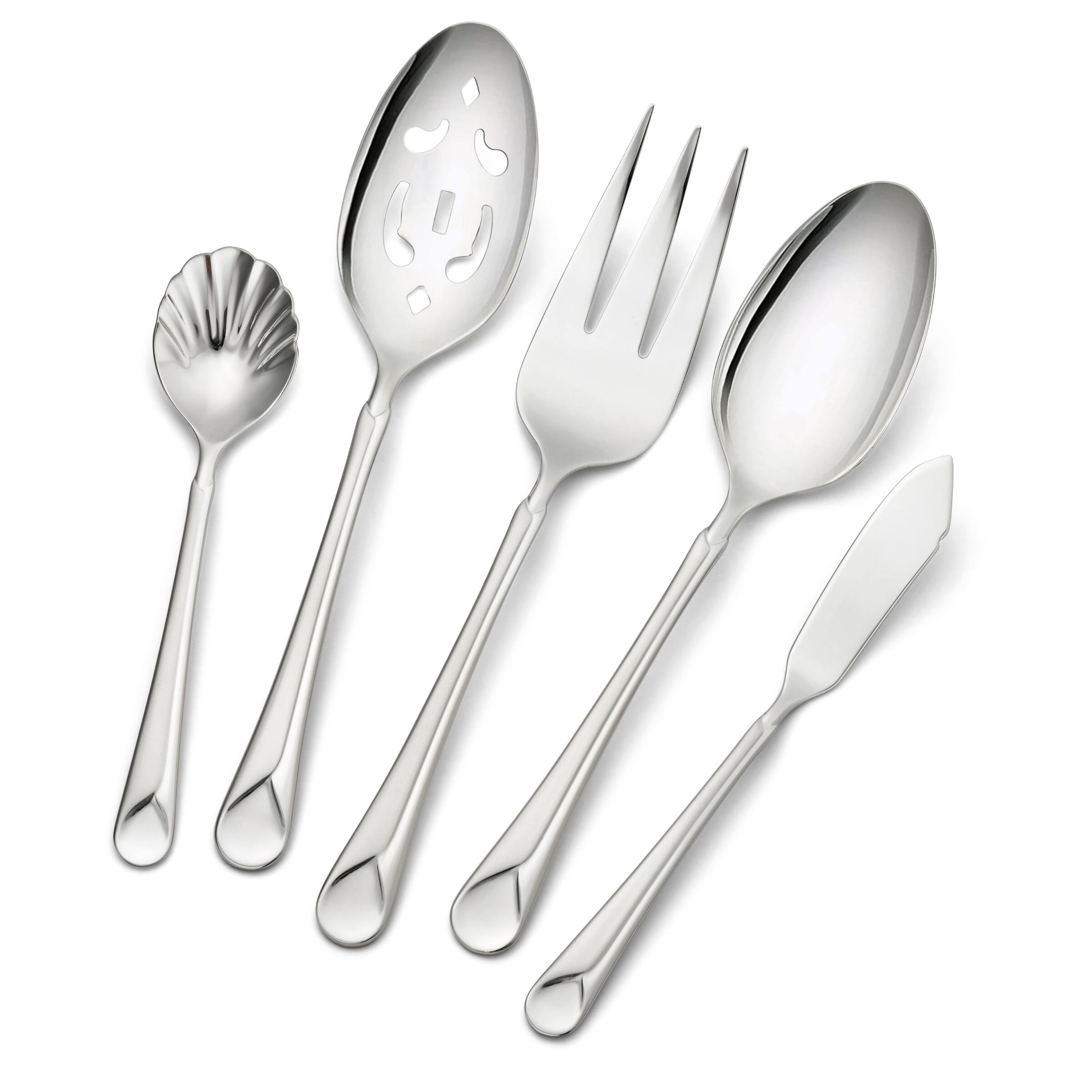 Alt View 1. ZWILLING - ZWILLING Provence 65-pc 18/10 Stainless Steel Flatware Set - Stainless Steel.