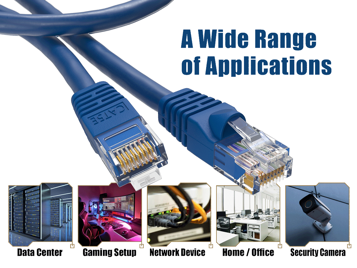 A Wide Range of Applications

ICATSE
10/100/1000 PCHE ethi

KA Data Center
Gaming Setup
Network Device
Home/Office
Security Camera