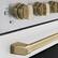 Alt View 5. ZLINE - 36 in. Wide 5 Elements Autograph 5.2 cu. ft. Paramount Freestanding Induction Range with Bronze Accents with White Door - Matte White.