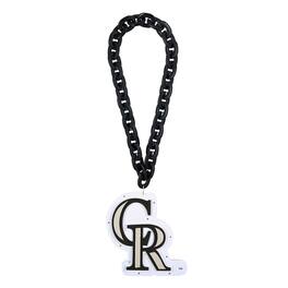 FOCO - Colorado Rockies Light Up Big Logo Fan Chain - Multicolor