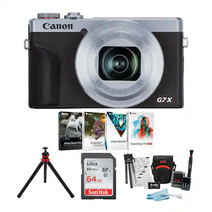 Canon ZOOM LENS CANON 4.2x IS 8.8 2.8 8.8-36.8mm 36 8mm 1:1.8-2.8 1:1.8 G7X Od AfterShot Pro CLNE | Painter essentials ACo CAM Video Studio PaintShop Pro 201S SanDisk Ultra 80 MB/s 10 64 GB SanDisk