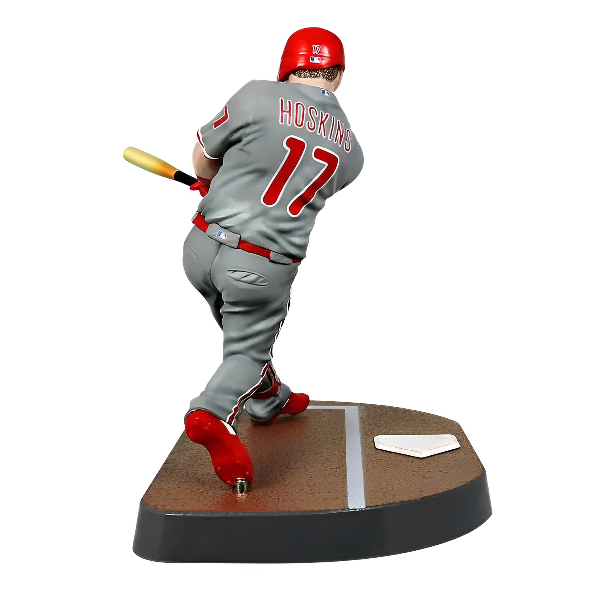 Alt View 3. MLB - MLB Philadelphia Phillies 6 Inch Figure | Rhys Hoskins - Red.