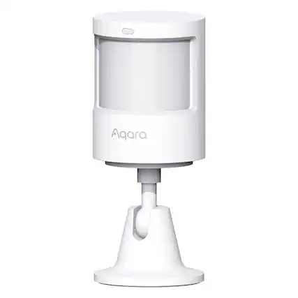 Front. Aqara - Aqara Ml-s03d Motion And Light Sensor, P2, White - white.