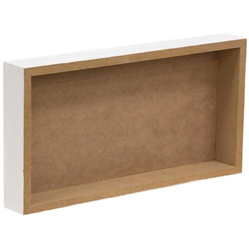 Left. BreeBe - *Gray & White Check Lily & Bunny "Love" Box Sign - Multi.