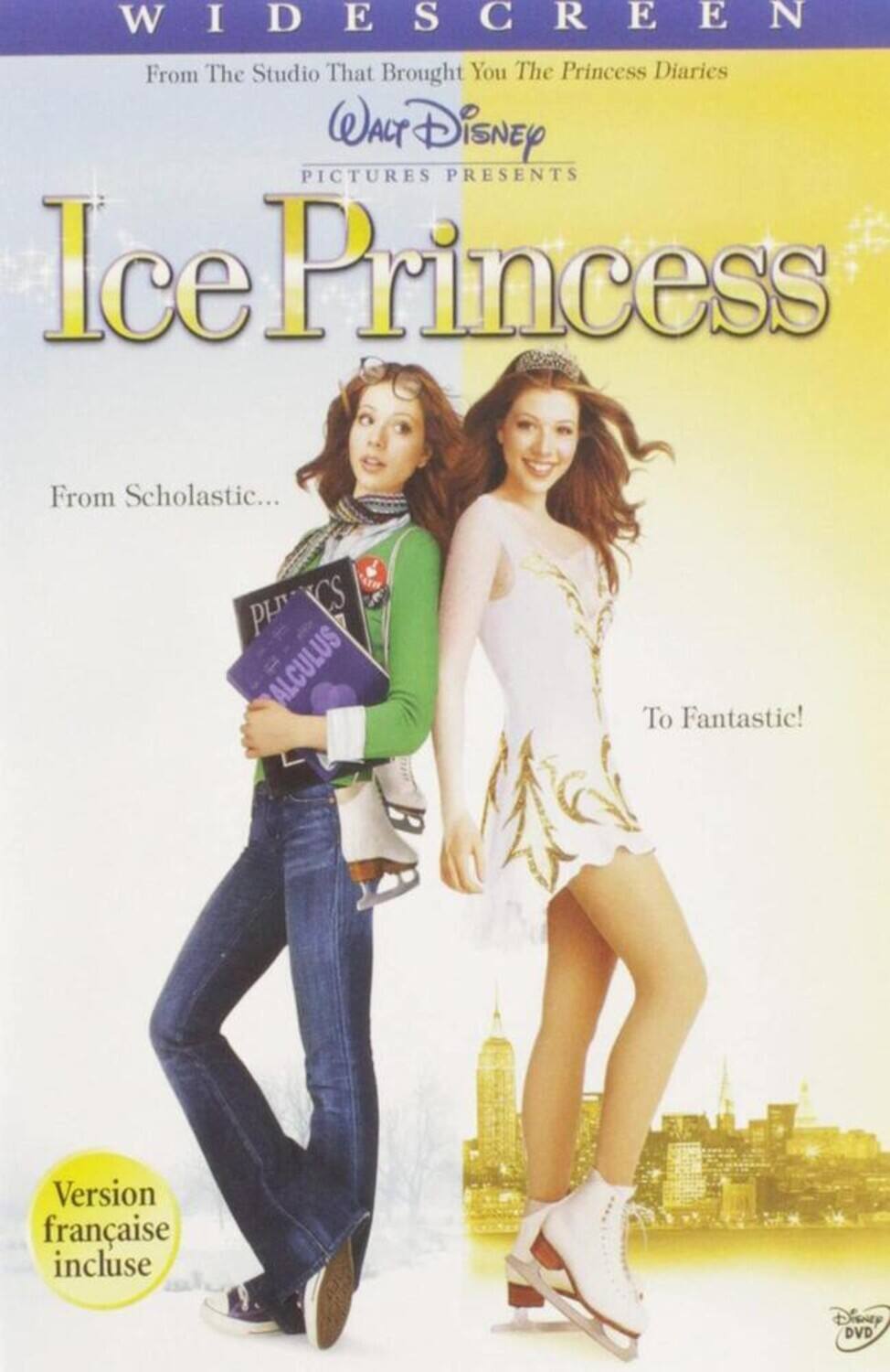 Front. Ice Princess   - DVD.