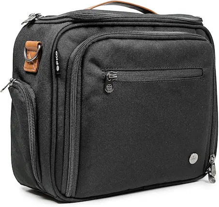 Front. PKG - Polson Daily Essentials Camera Tech Bag.