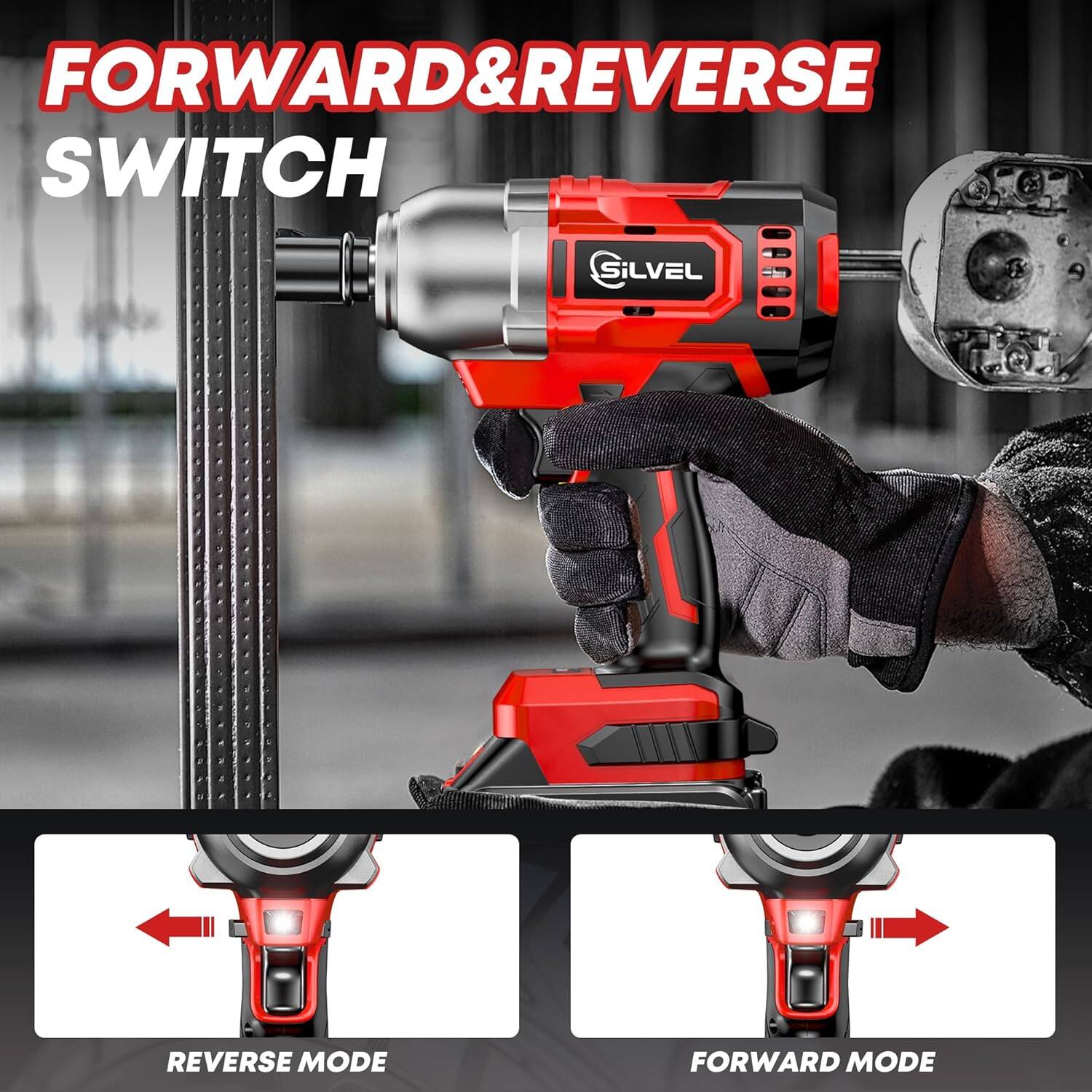 FORWARD&REVERSE SWITCH, REVERSE MODE, FORWARD MODE