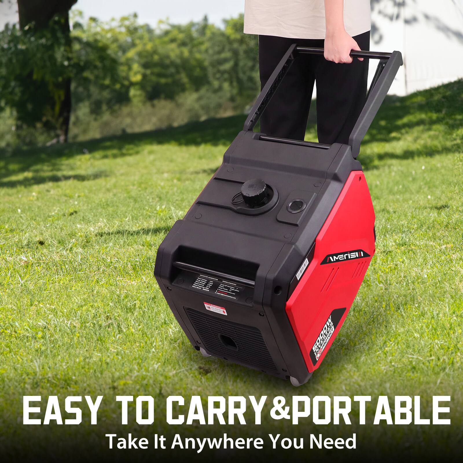 EASY TO CARRY & PORTABLE  
Take It Anywhere You Need