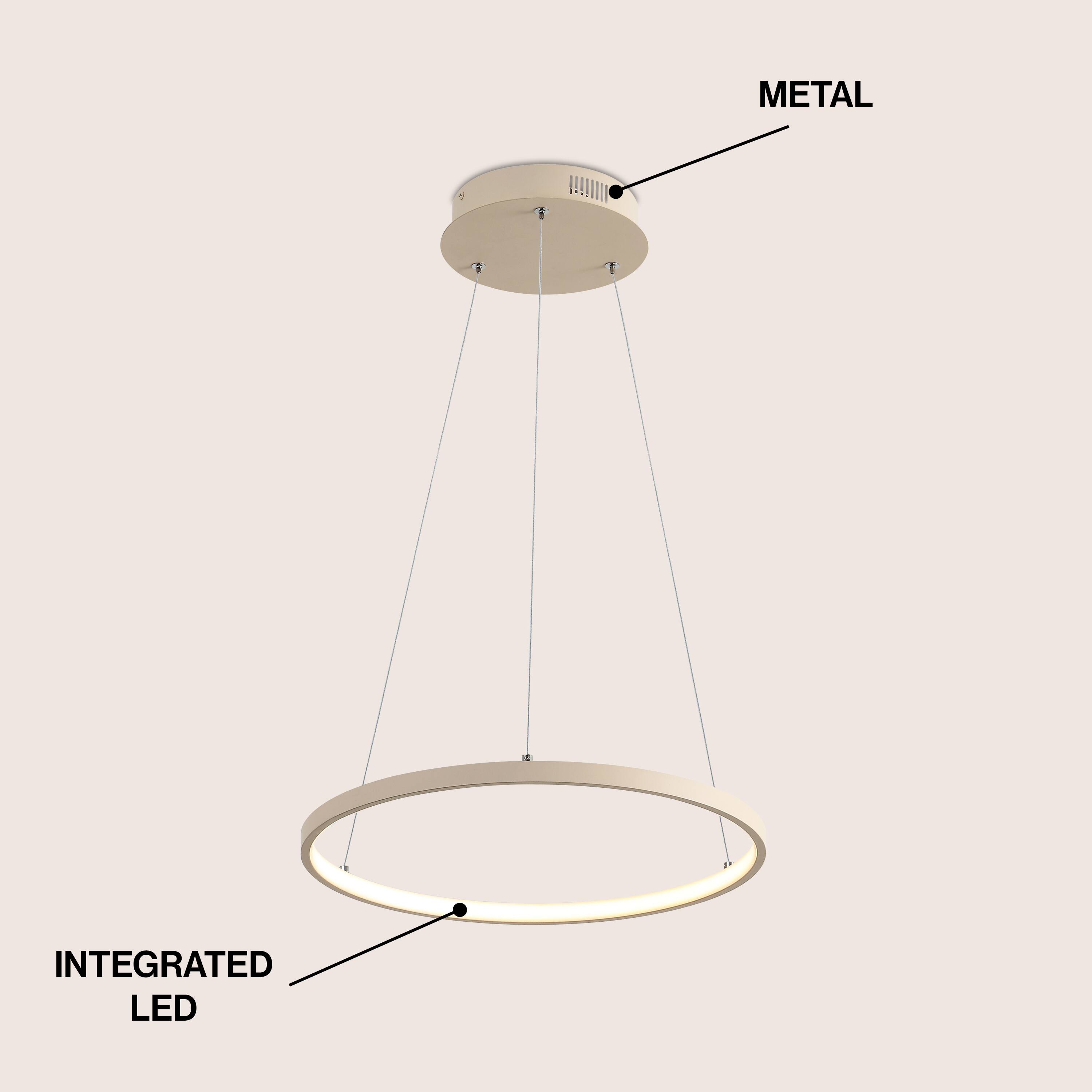 METAL  
INTEGRATED LED