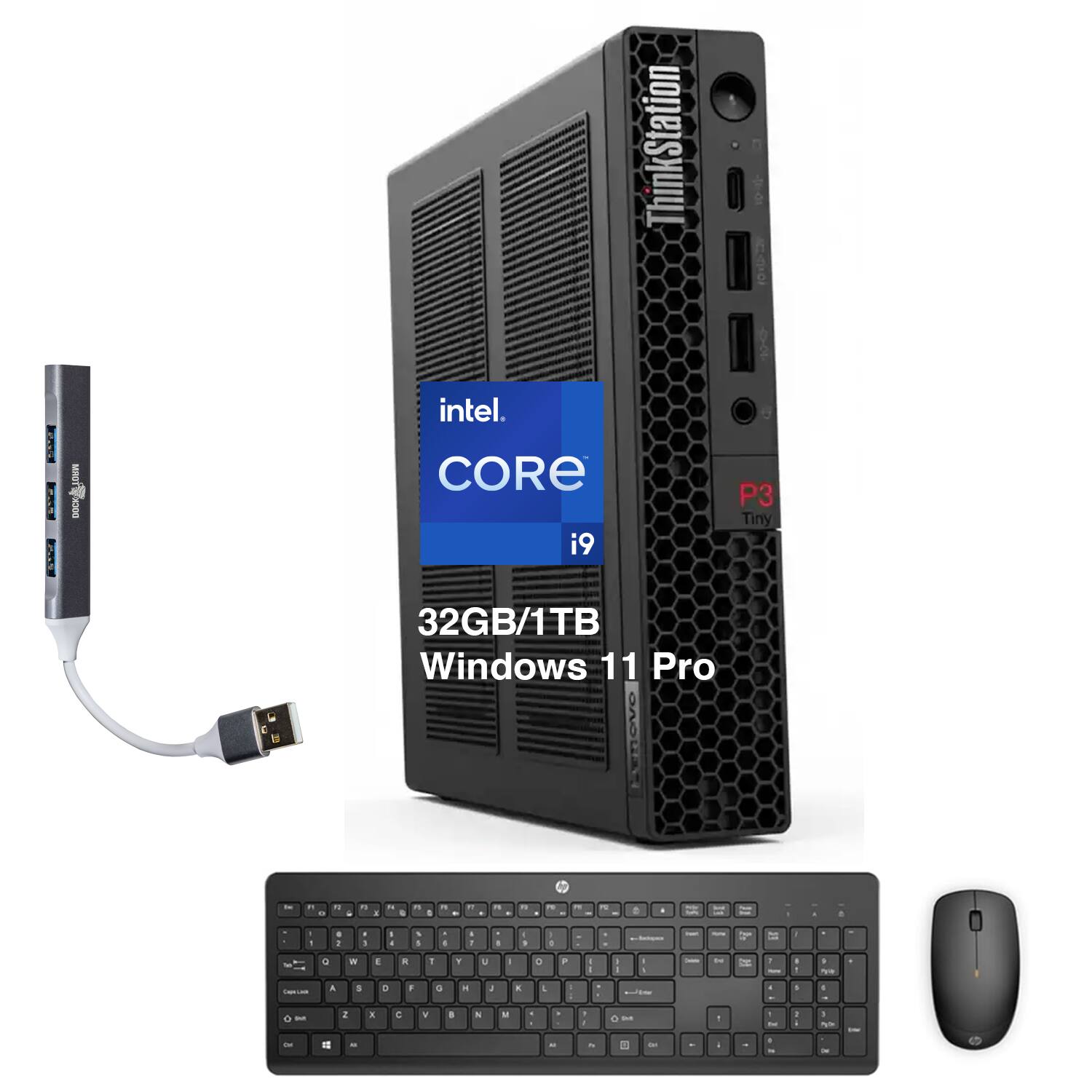 ThinkStation Intel CORE i9 P3 Tiny 32GB/1TB Windows 11 Pro