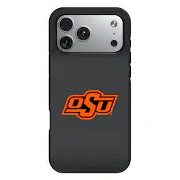 Keyscaper - NCAA - Oklahoma State Cowboys Bump Case with 8.2ft Drop Protection - 16 - Black