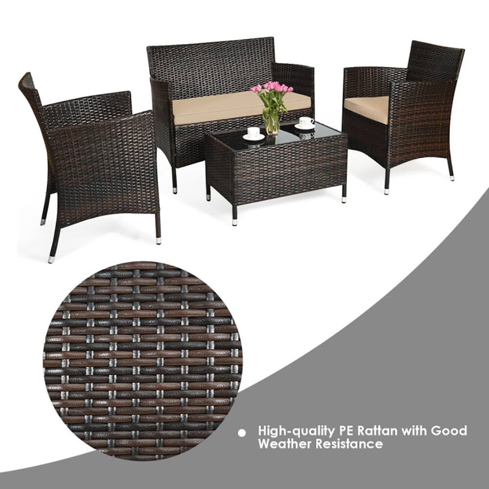 High-quality PE Rattan with Good Weather Resistance