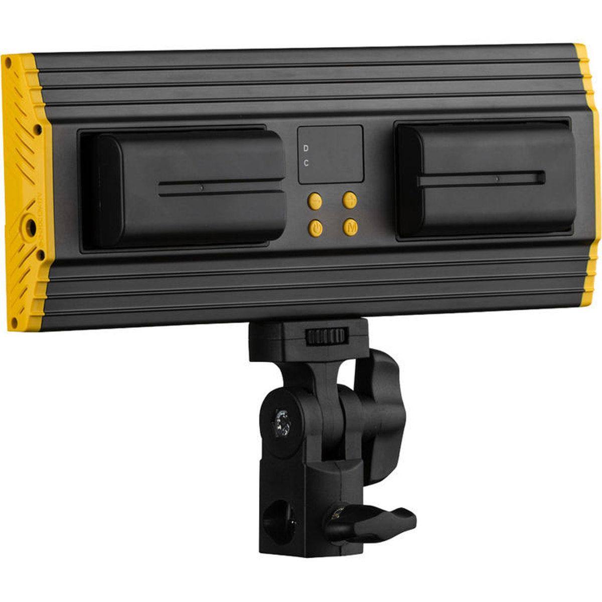 Alt View 4. Ikarao - Ikan Onyx Half x 1 Bi-Color 3-Point LED Light Kit with 3x 8' V2 Heavy Duty Light Stand, Graphite, Bundle with Glow.