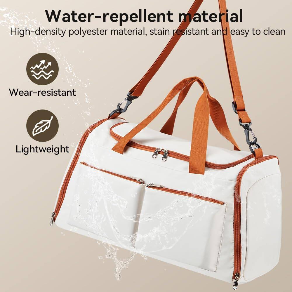 Quick Deer 44L Multi Pocket Sports Duffel Bag for Travel & Gym
