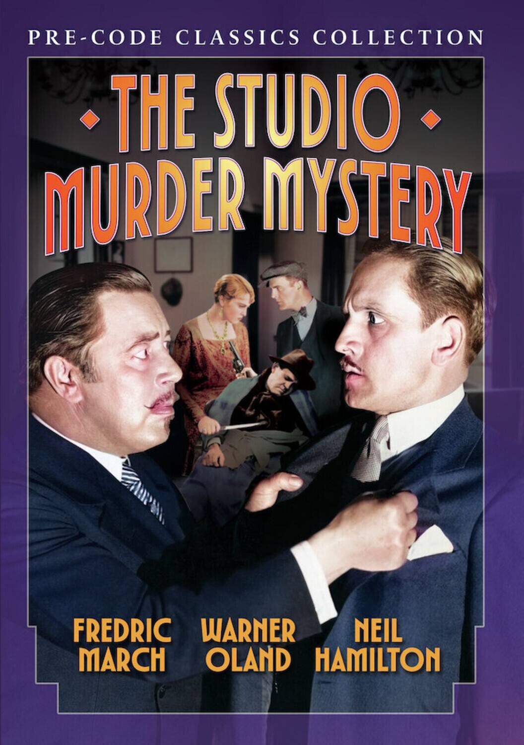 Front. The Studio Murder Mystery   - DVD.