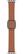 Front. Apple - Apple Watch Band - Modern Buckle (40mm) - Brown- Large - Red.