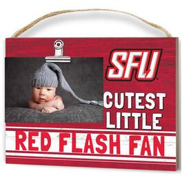 Jardine - Saint Francis Flash 8'' x 10'' Cutest Little Team Logo Clip Photo Frame - Red