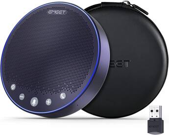 EMEET Bluetooth Speakerphone M3, Zoom Certified 4 AI Mics 360 EMEET Bluetooth Speakerphone M3, Zoom Certified 4 AI Mics 360