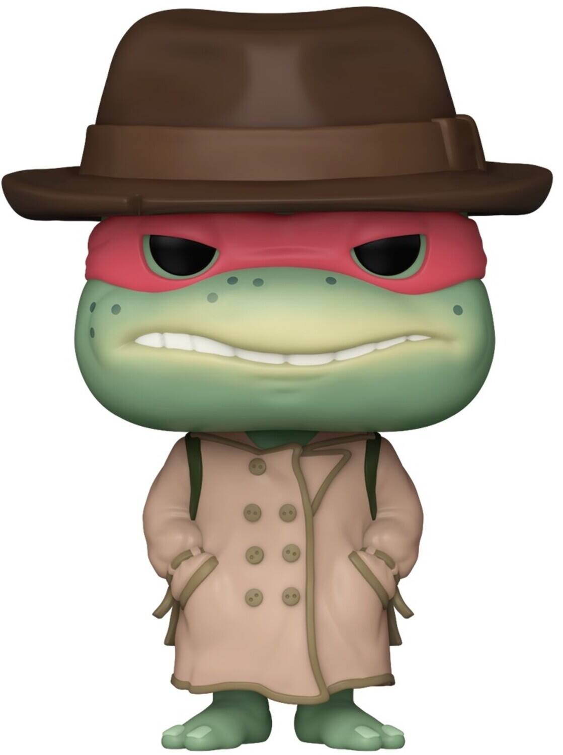 FUNKO POP! Movies: Teenage Mutant Ninja Turtles 1990 S2 - Raphael w/ Coat & Hat (TMNT) - COLLECTIBLES