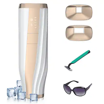 Front. NEXPURE - Laser Hair Removal, NEXPURE IPL Hair Removal Device, 999,999 Flashes, 5 Levels, 2 Modes, Cooling, Shaver & Glasses for F.