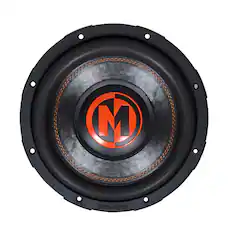 Front. Memphis Car Audio - Memphis Audio MJP1044 10" Dual 4 Ohm Subwoofer - Black/Gray.
