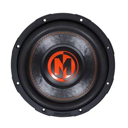 Front. Memphis Car Audio - Memphis Audio MJP1044 10" Dual 4 Ohm Subwoofer - Black/Gray.