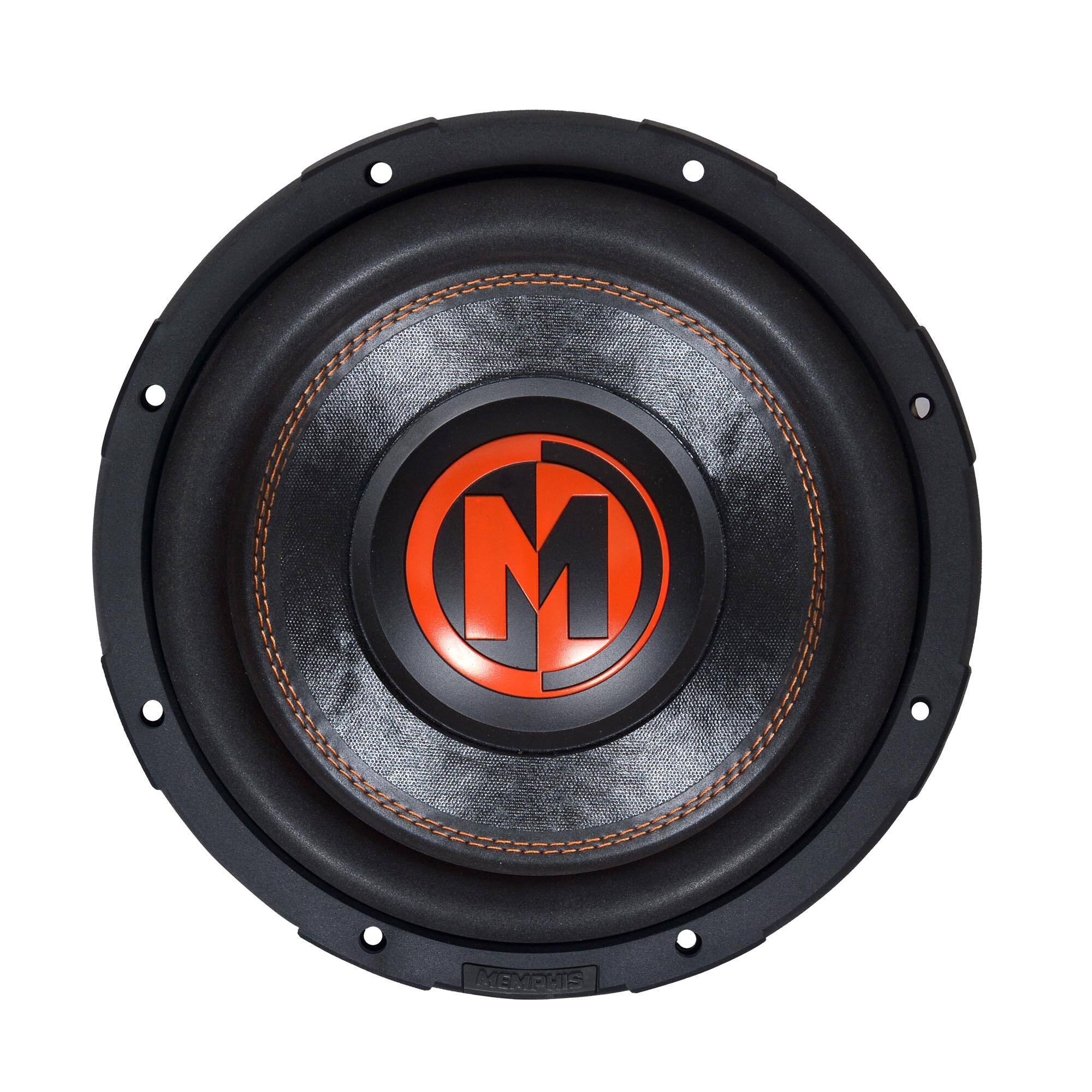 Front. Memphis Car Audio - Memphis Audio MJP1044 10" Dual 4 Ohm Subwoofer - Black/Gray.