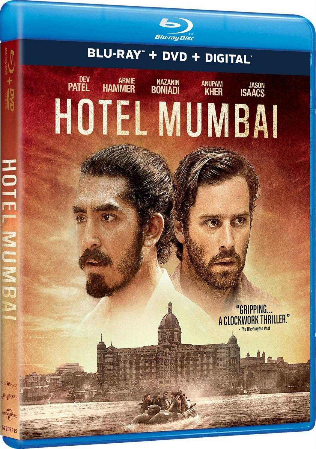 Angle. Hotel Mumbai (DVD + Digital) [Blu-ray].