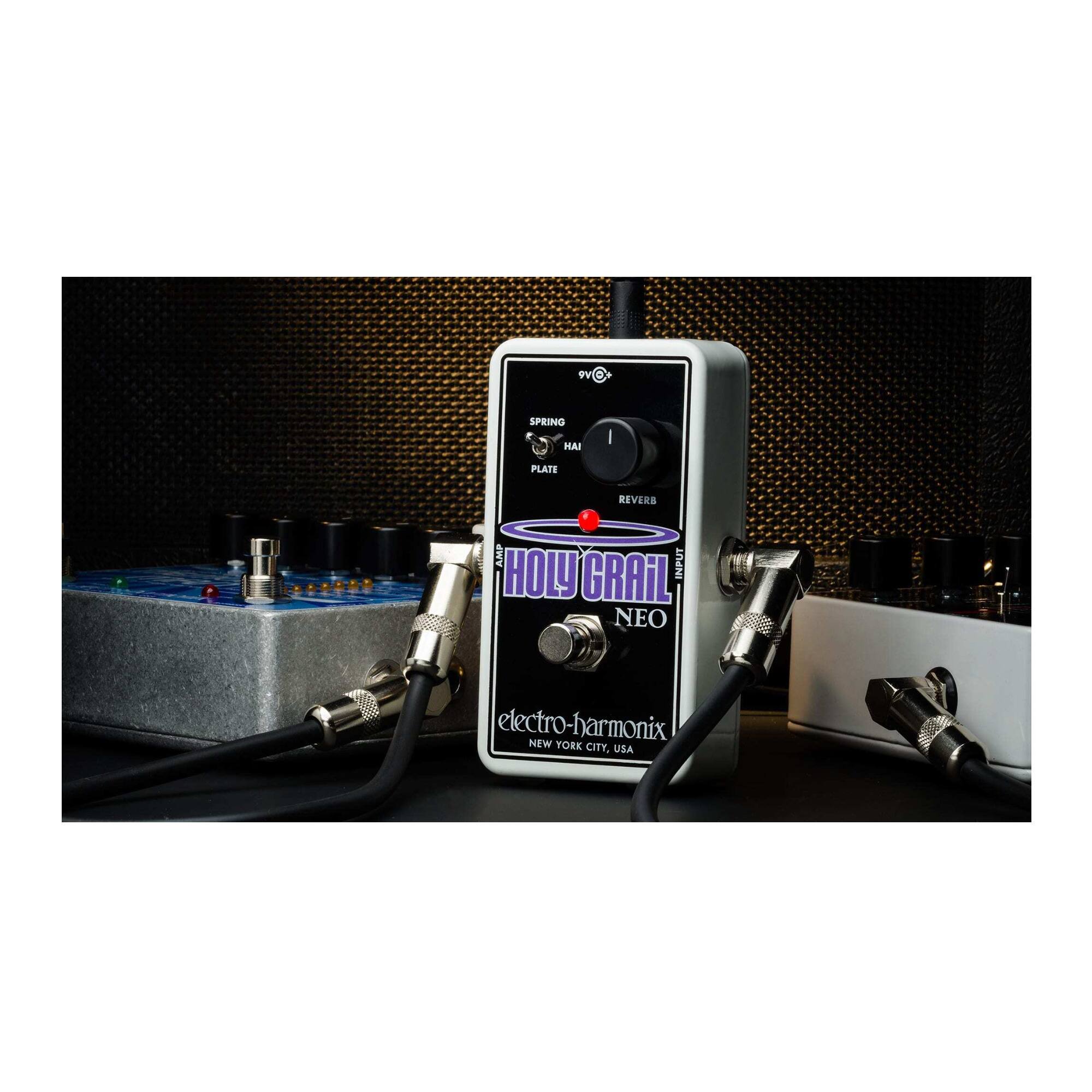 TV 9 SPRING HAI I PLATE REVERB AMP INPUT HOLY GRAIL NEO electro-harmonix NEW YORK CITY, USA