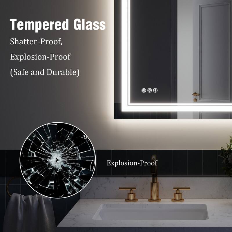 Tempered Glass Shatter-Proof, Explosion-Proof (Safe and Durable)