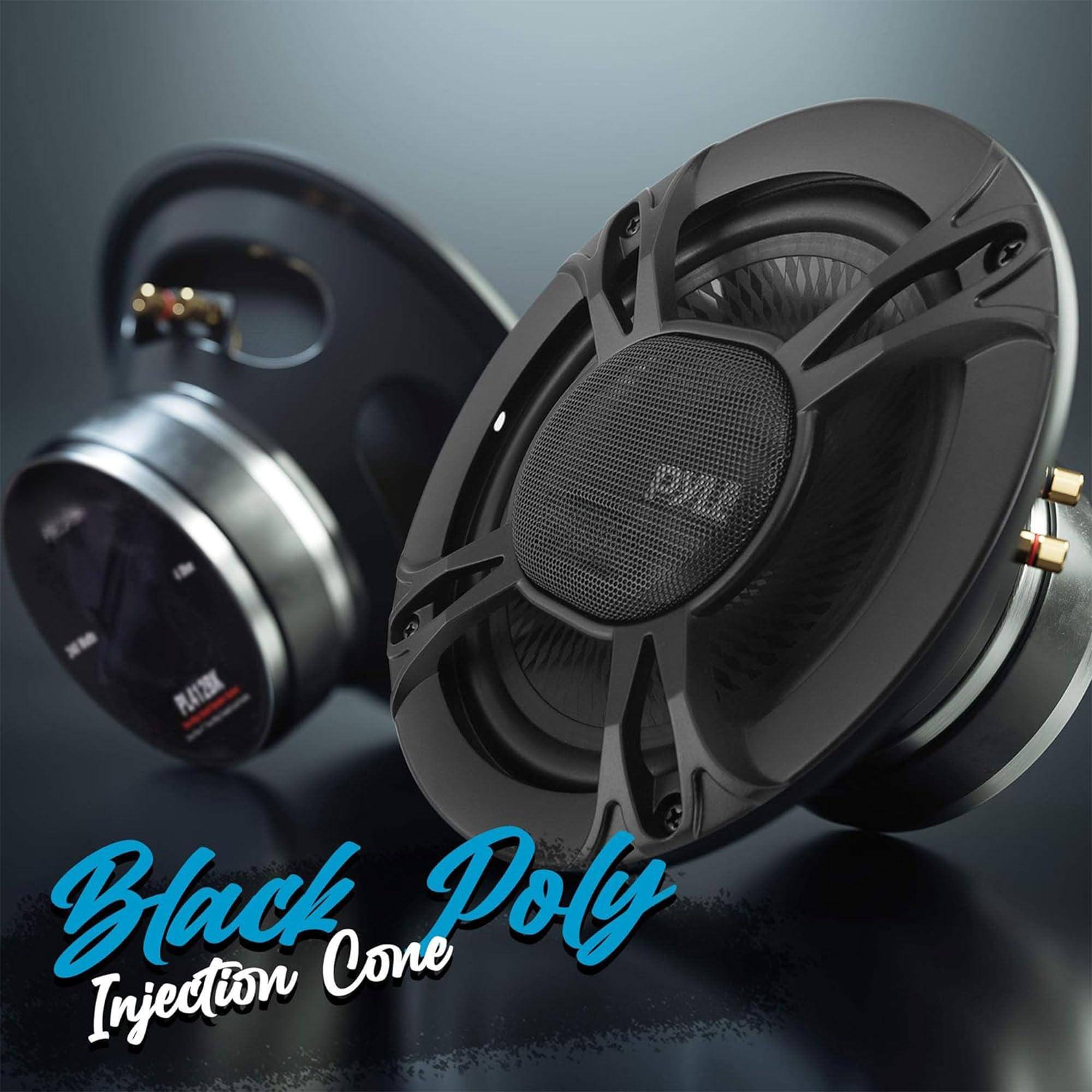 Black Poly Injection Cone