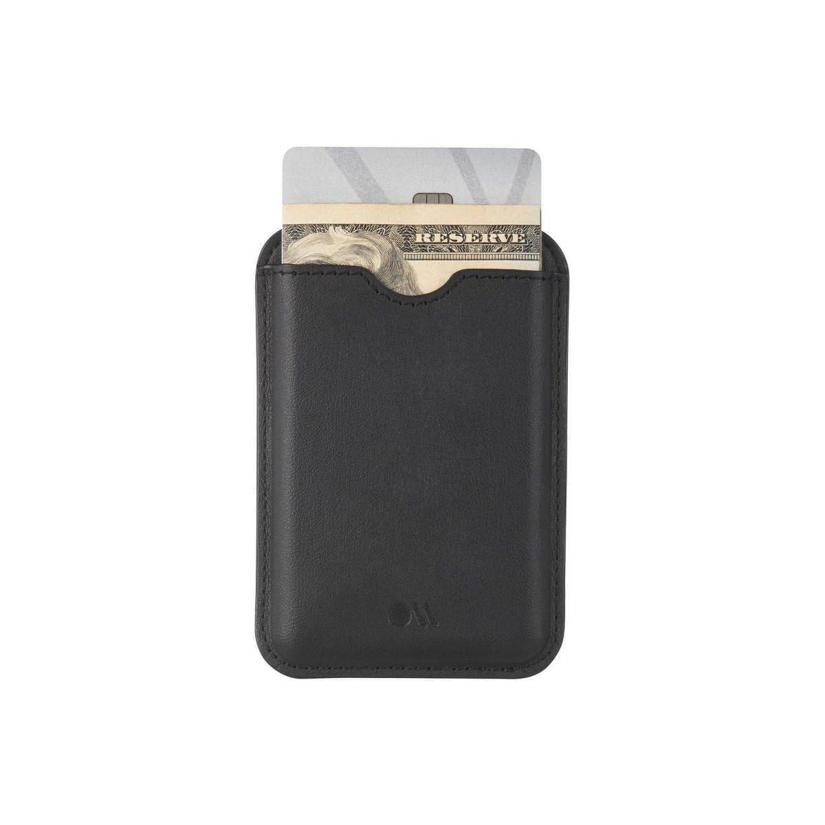 Case-Mate - Card Holder with MagSafe - Solid Cell Phone Wallet Accessory - Black
