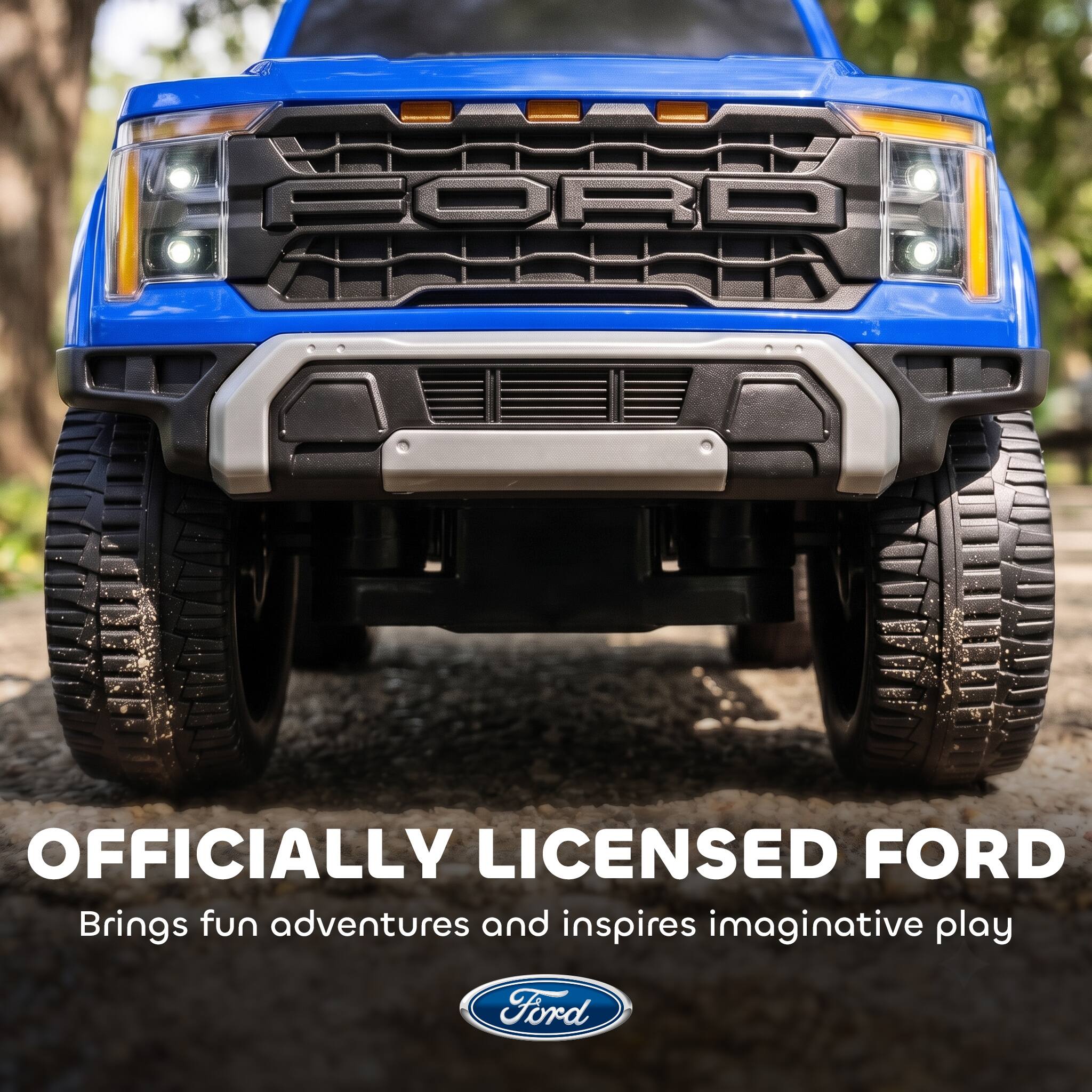 FORD  
OFFICIALLY LICENSED FORD  
Brings fun adventures and inspires imaginative play