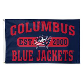 WinCraft - Columbus Blue Jackets 3' x 5' Single-Sided Franchise Establishment Deluxe Flag - Multicolor